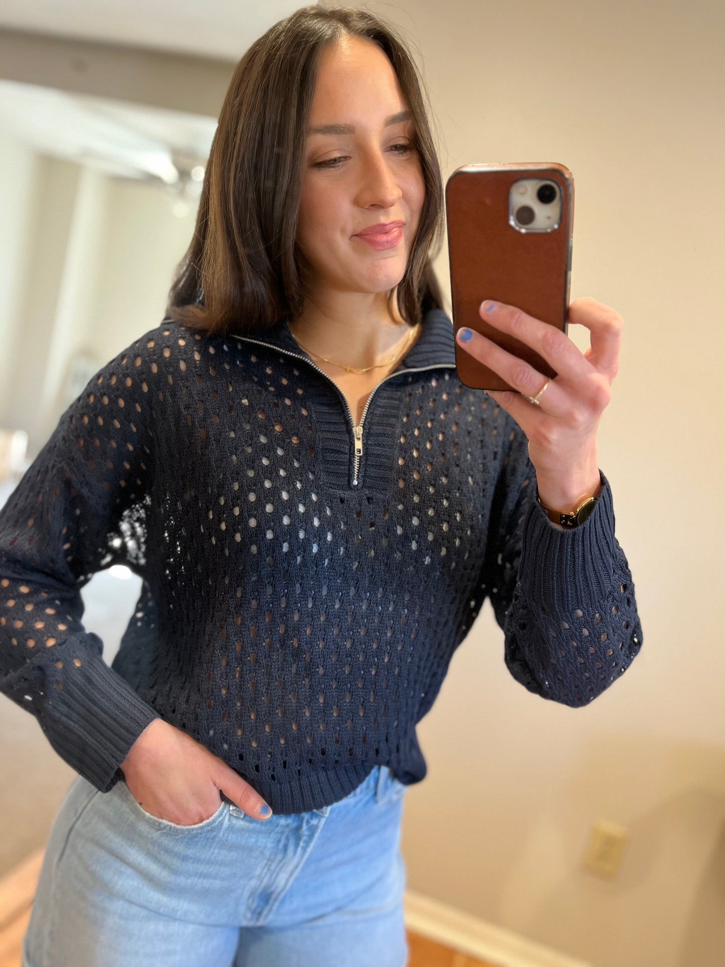 Long Sleeve Knit Sweater