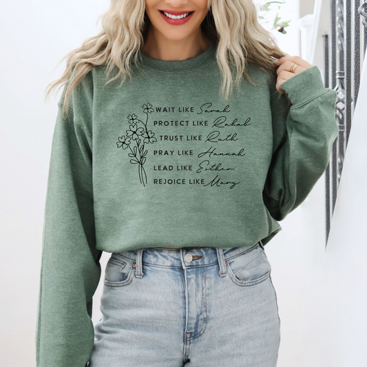 Women of The Bible Crewneck