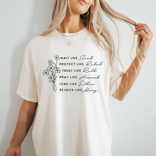 Women of The Bible T Shirt